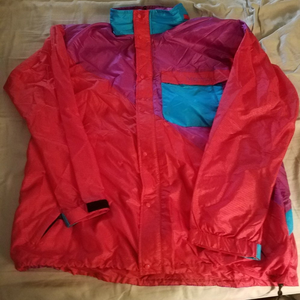 Marmot retro windbreaker jacket size large